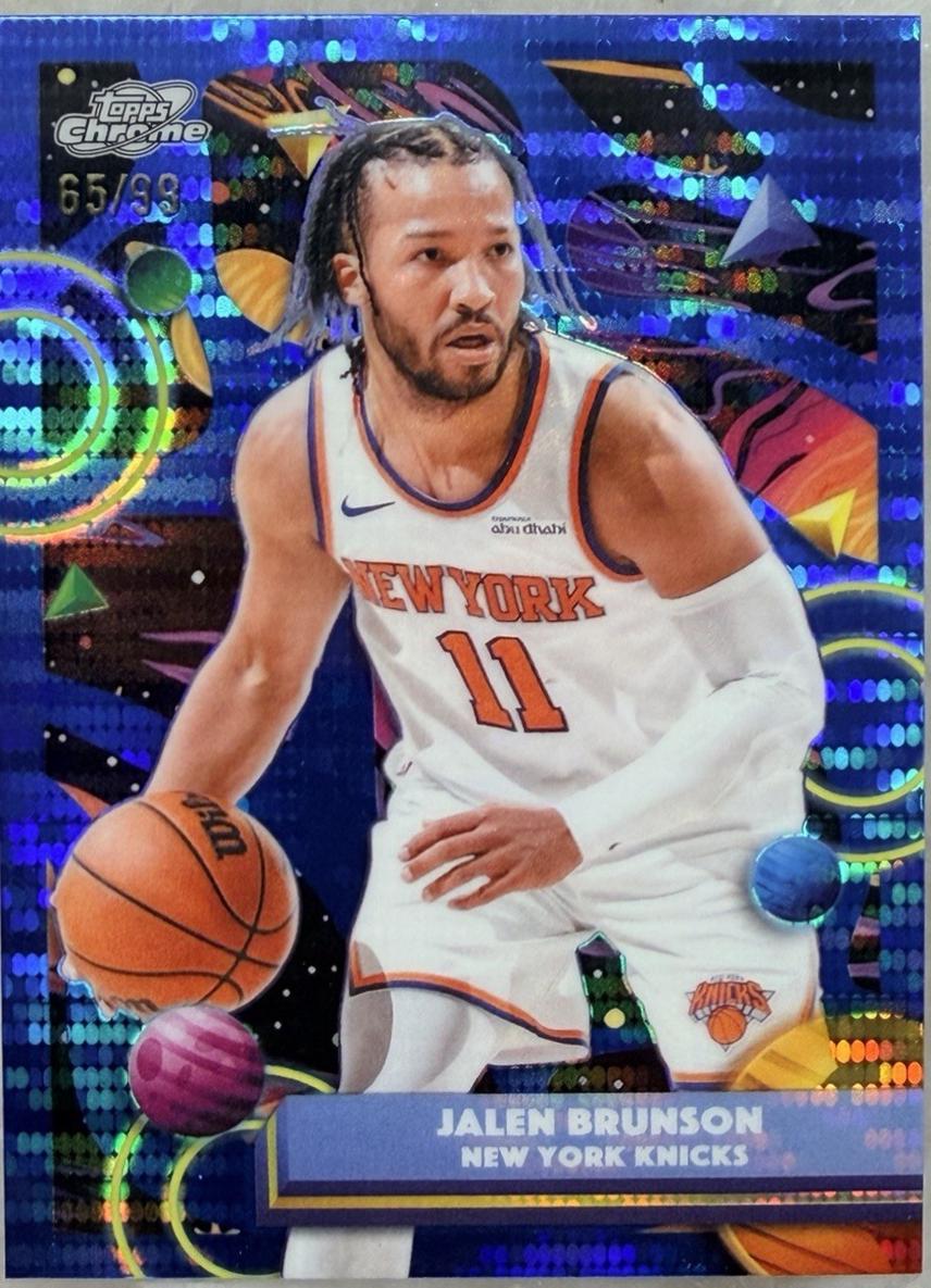 Jalen Brunson [Blue Moon Refractor] #8