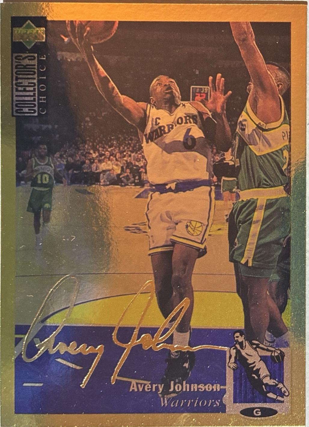 Avery Johnson [Gold Signature] #6