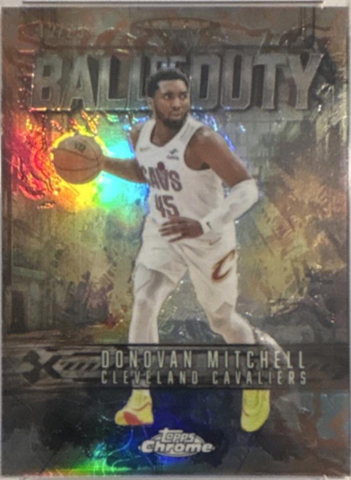 Donovan Mitchell [Orange Refractor] #BD-7
