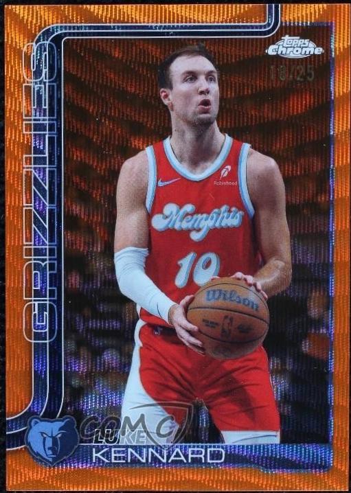 Luke Kennard [Orange Wave Refractor] #117