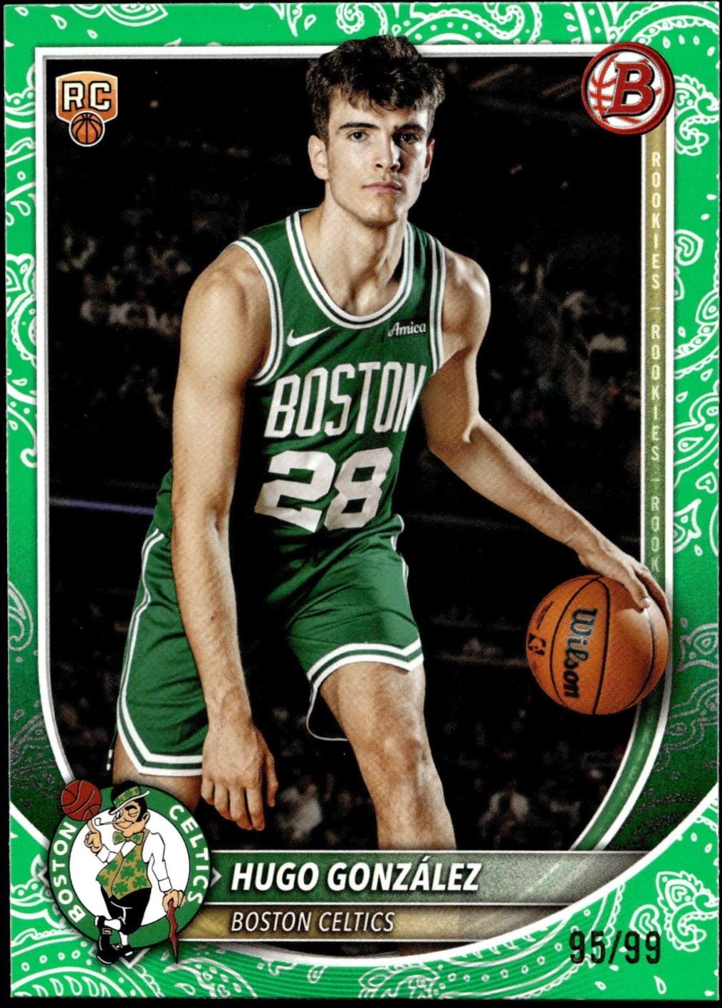 Hugo González [Green Pattern Border] #28
