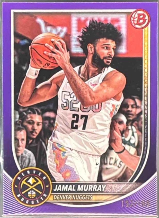 Jamal Murray [Purple Pattern Border] #101