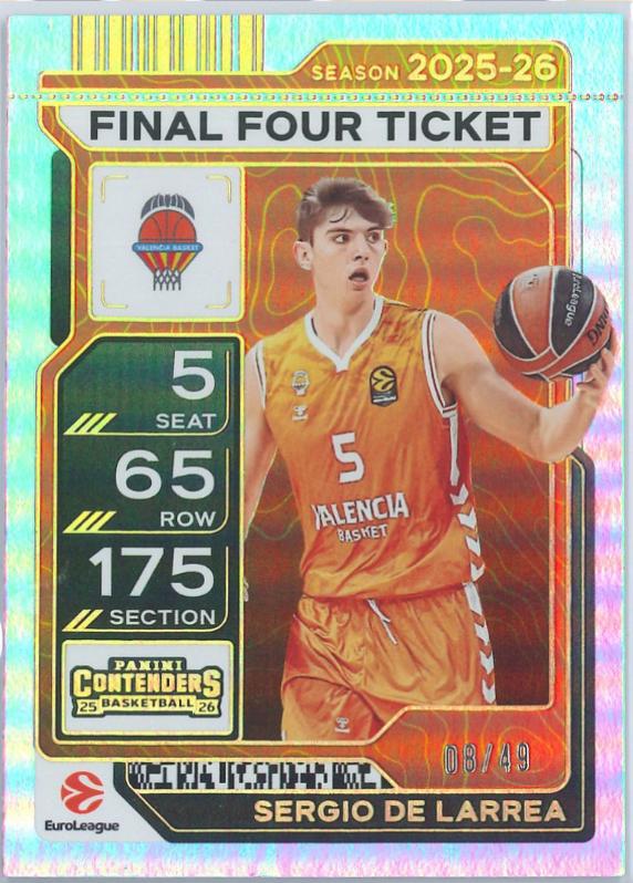Sergio De Larrea [Final Four Ticket] #42