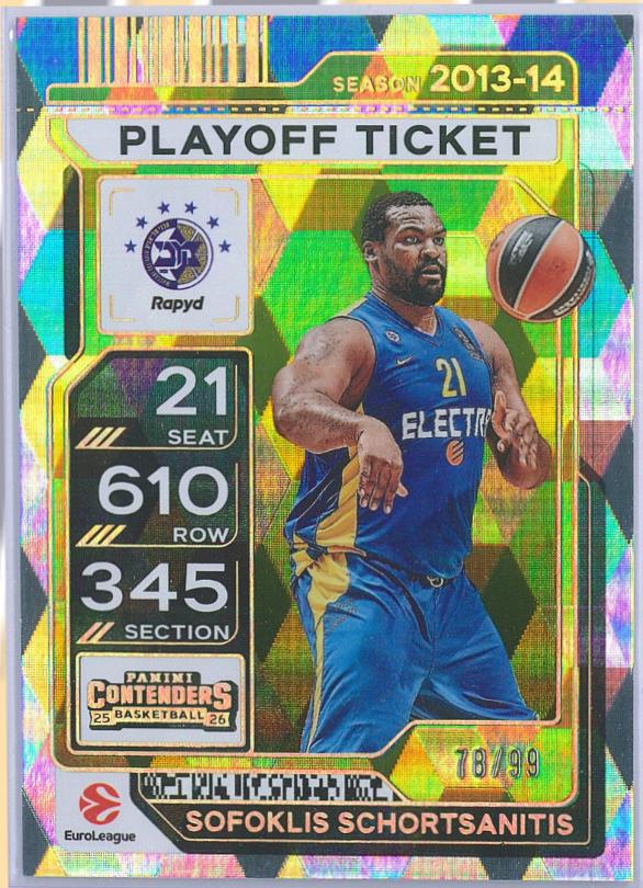 Sofoklis Schortsanitis [Playoff Ticket] #54