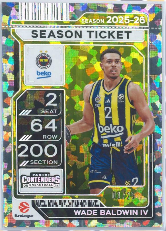 Wade Baldwin IV [Season Ticket] #50