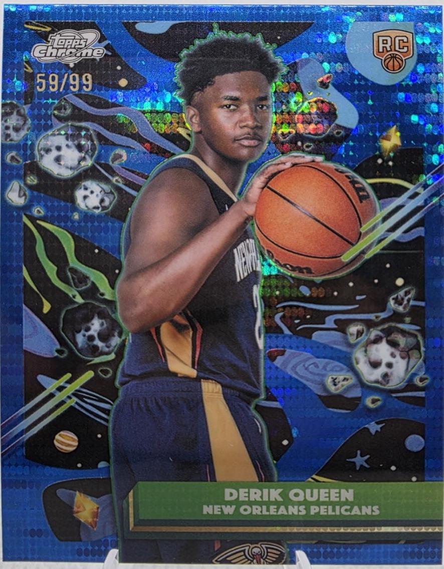 Derik Queen [Blue Moon Refractor] #92