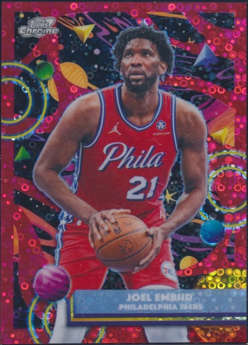 Joel Embiid [Red Flare Refractor] #28