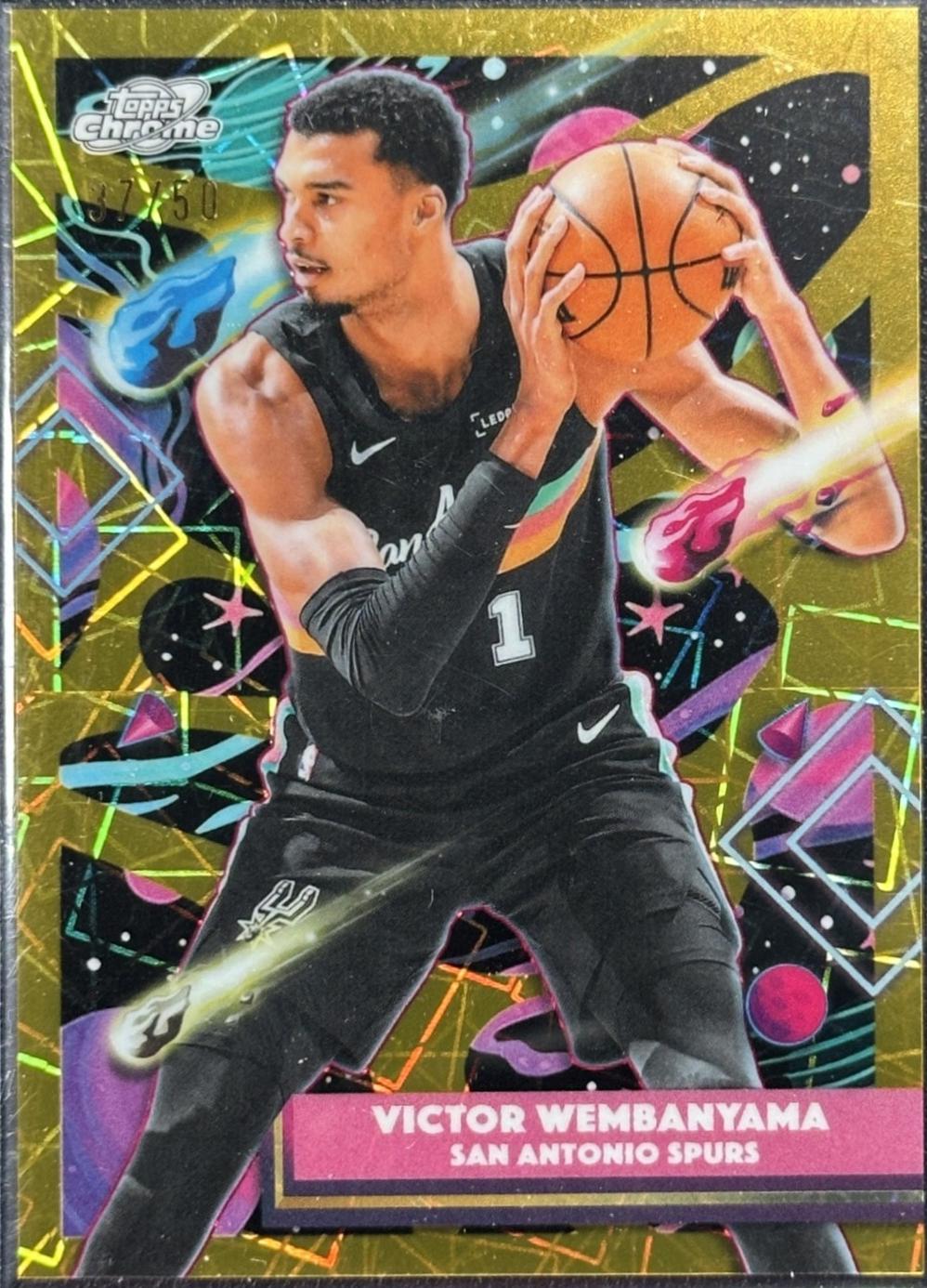 Victor Wembanyama [Gold Interstellar Refractor] #149