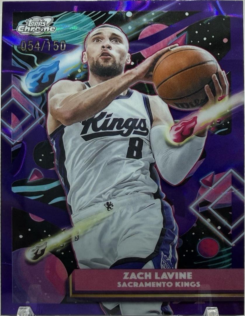 Zach LaVine [Purple Nebula Refractor] #89