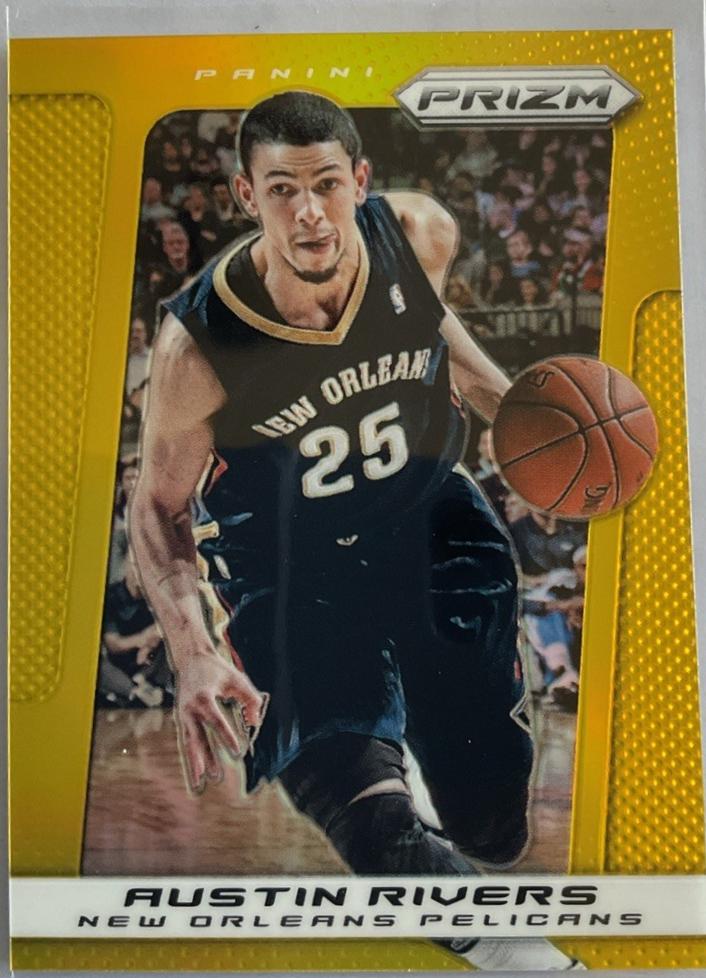 Austin Rivers [Gold Prizm] #25