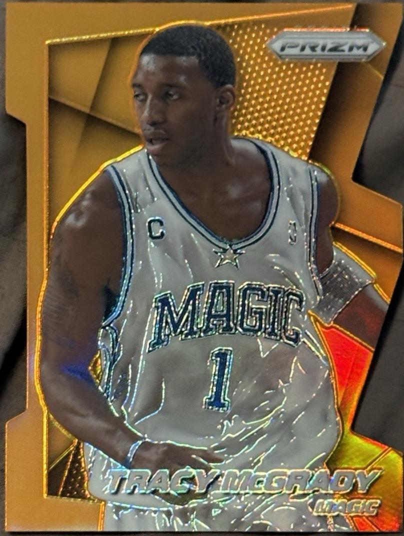 Tracy McGrady [Orange Die Cut Prizm] #190