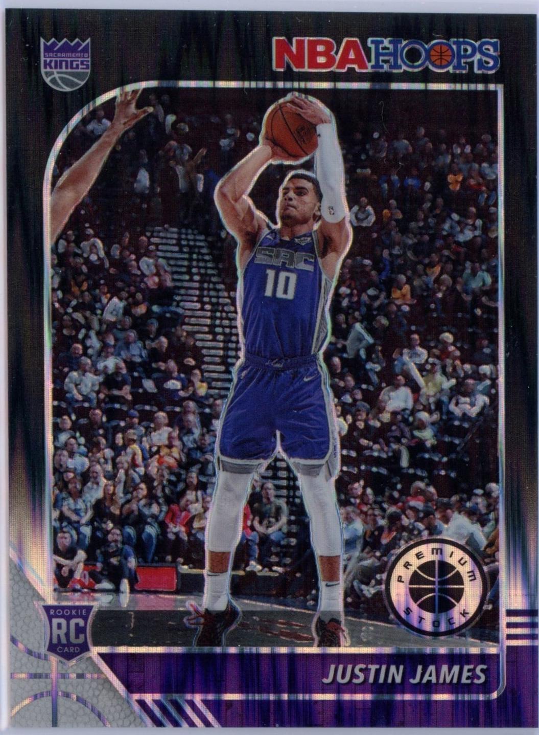 Justin James [Black Flash Prizm] #244
