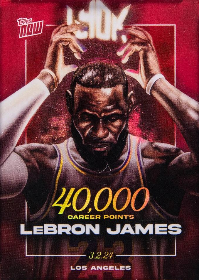LeBron James [Red] #LJ-40K