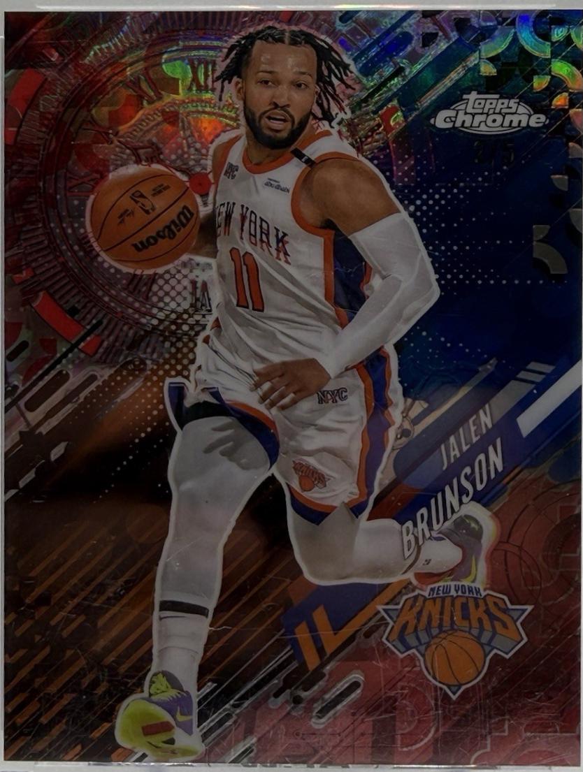 Jalen Brunson [Red Refractor] #GT-12