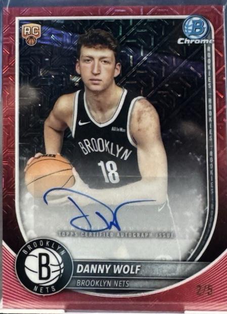 Danny Wolf [Refractor Red] #TCAR-DW