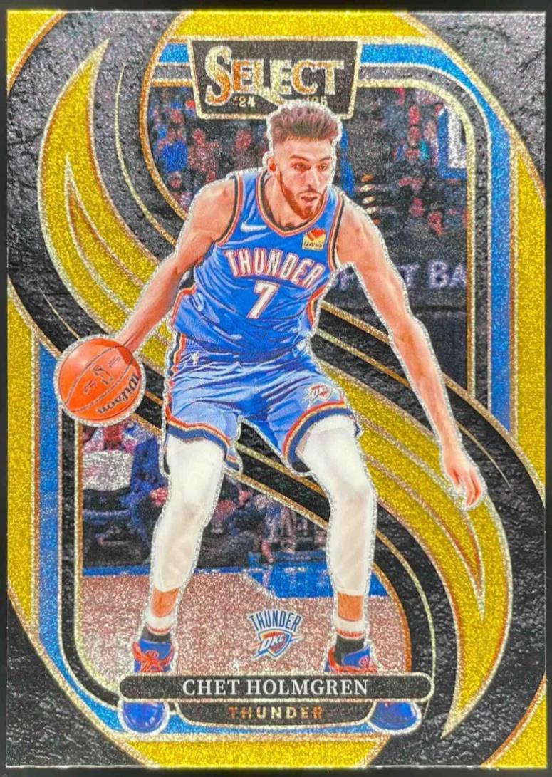 Chet Holmgren [Gold Glitter Prizm] #128