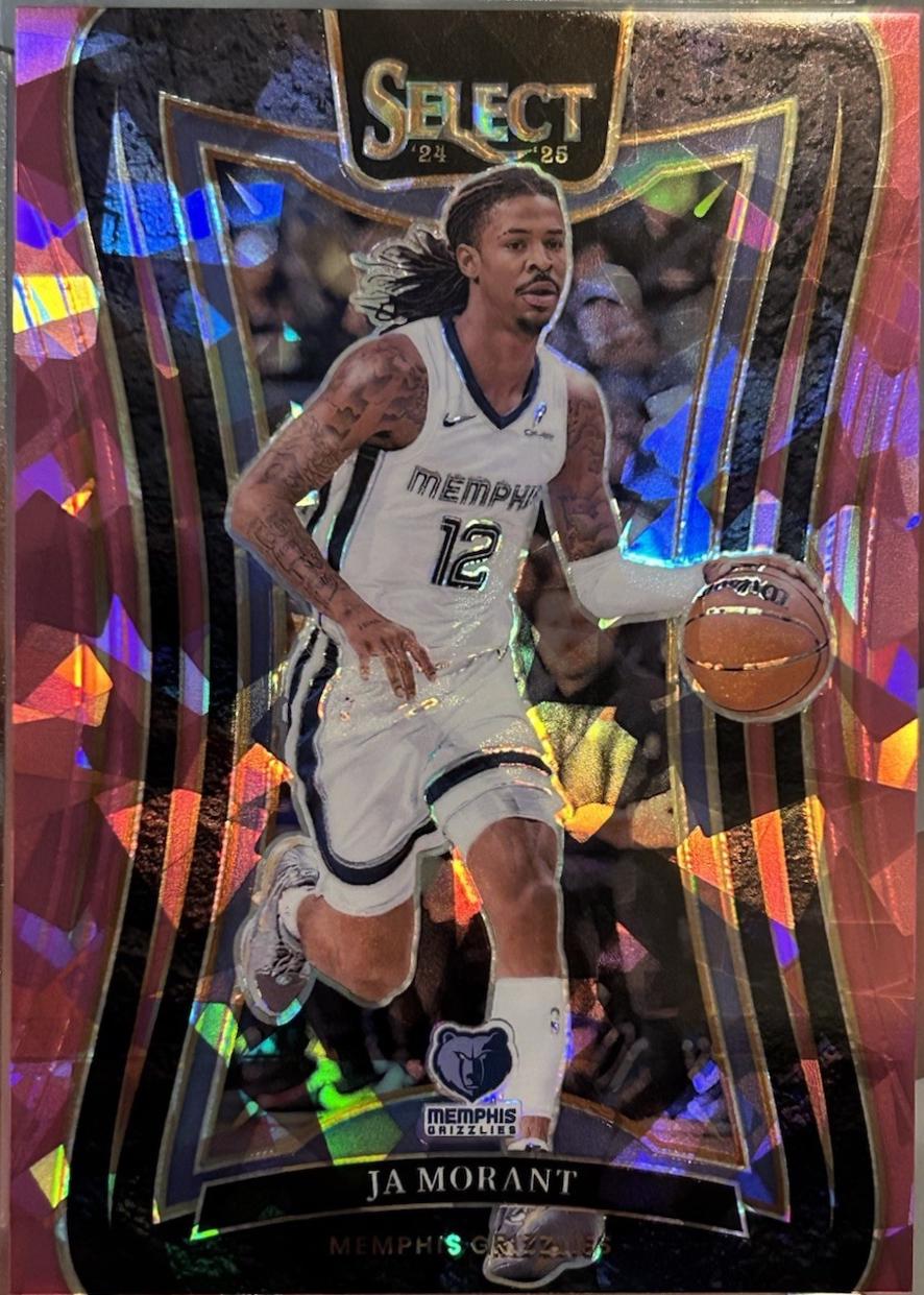 Ja Morant [Purple Cracked Ice Prizm] #354