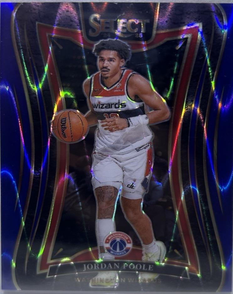 Jordan Poole [Blue Tectonic Prizm] #308
