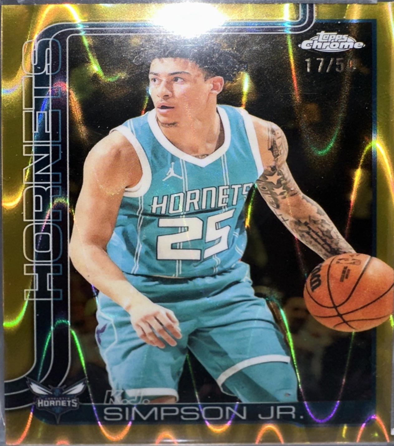 K.J. Simpson Jr. [RayWave Gold Refractor] #45