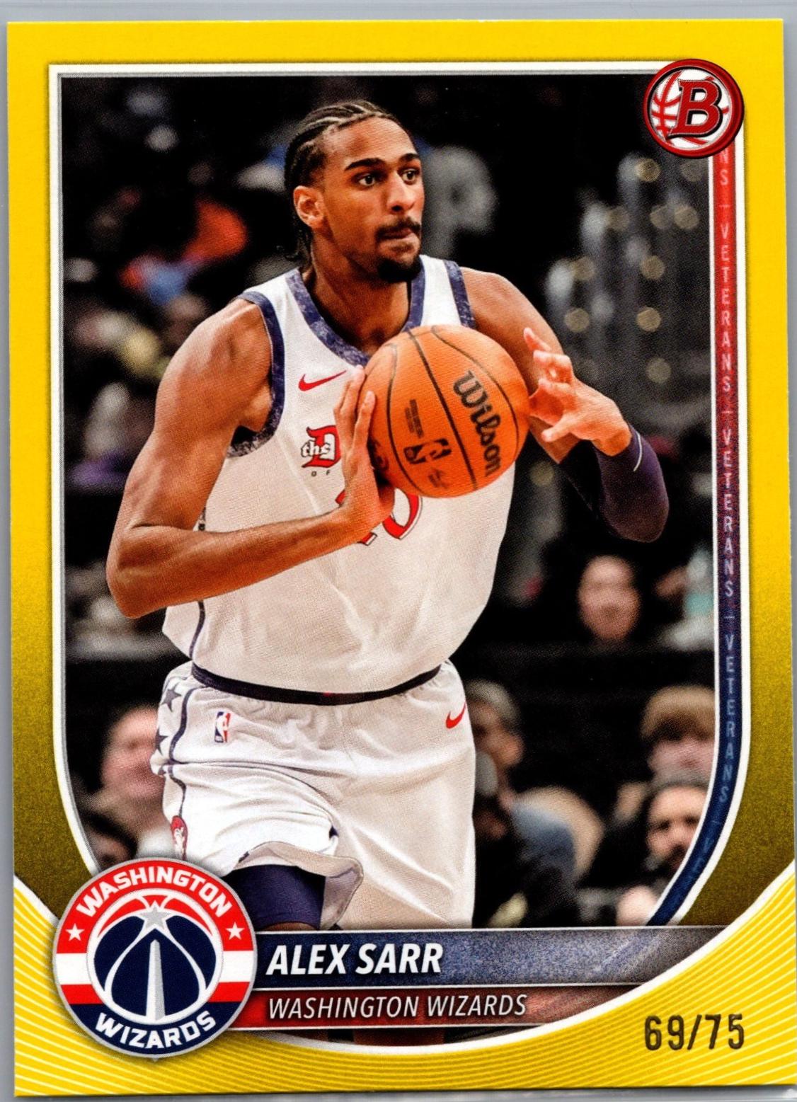 Alex Sarr [Yellow Border] #99