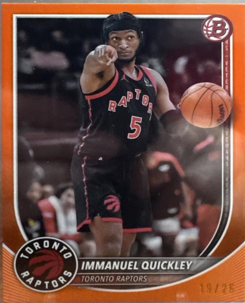 Immanuel Quickley [Orange Border] #69
