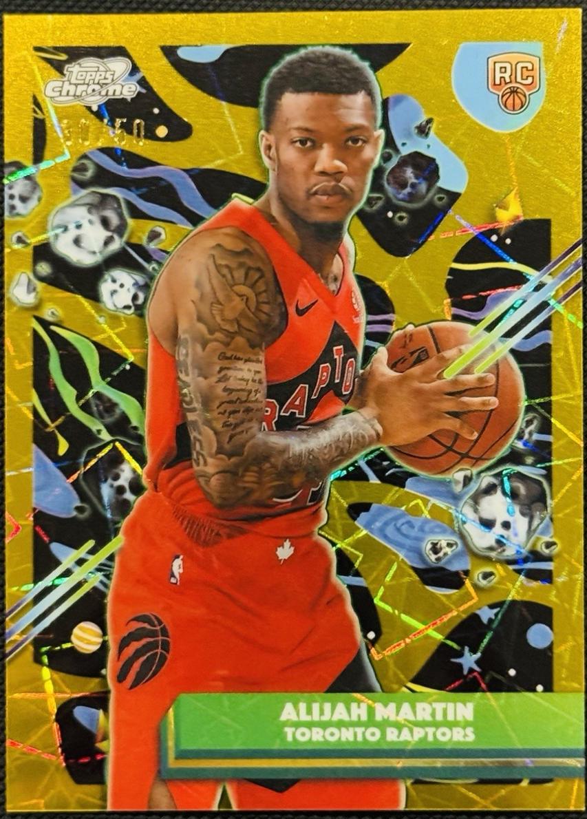 Alijah Martin [Gold Interstellar Refractor] #75