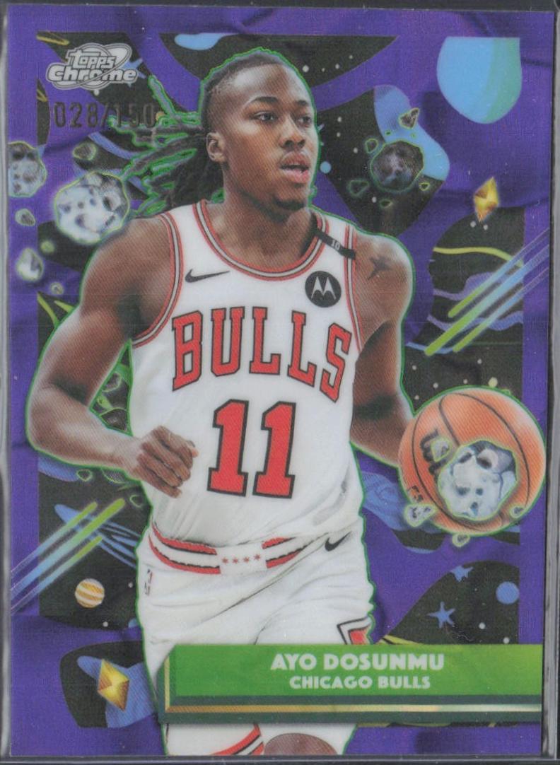 Ayo Dosunmu [Purple Nebula Refractor] #135