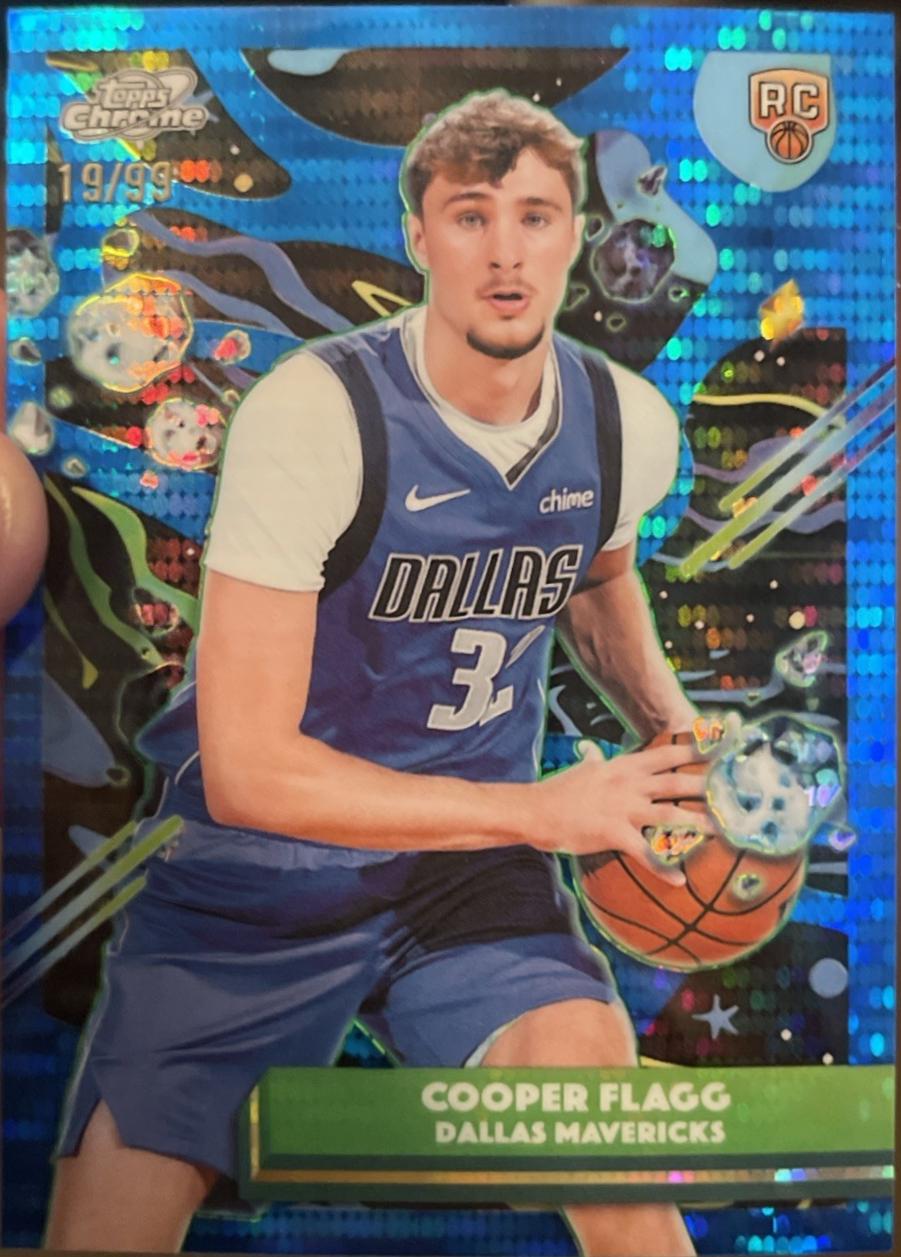 Cooper Flagg [Blue Moon Refractor] #12
