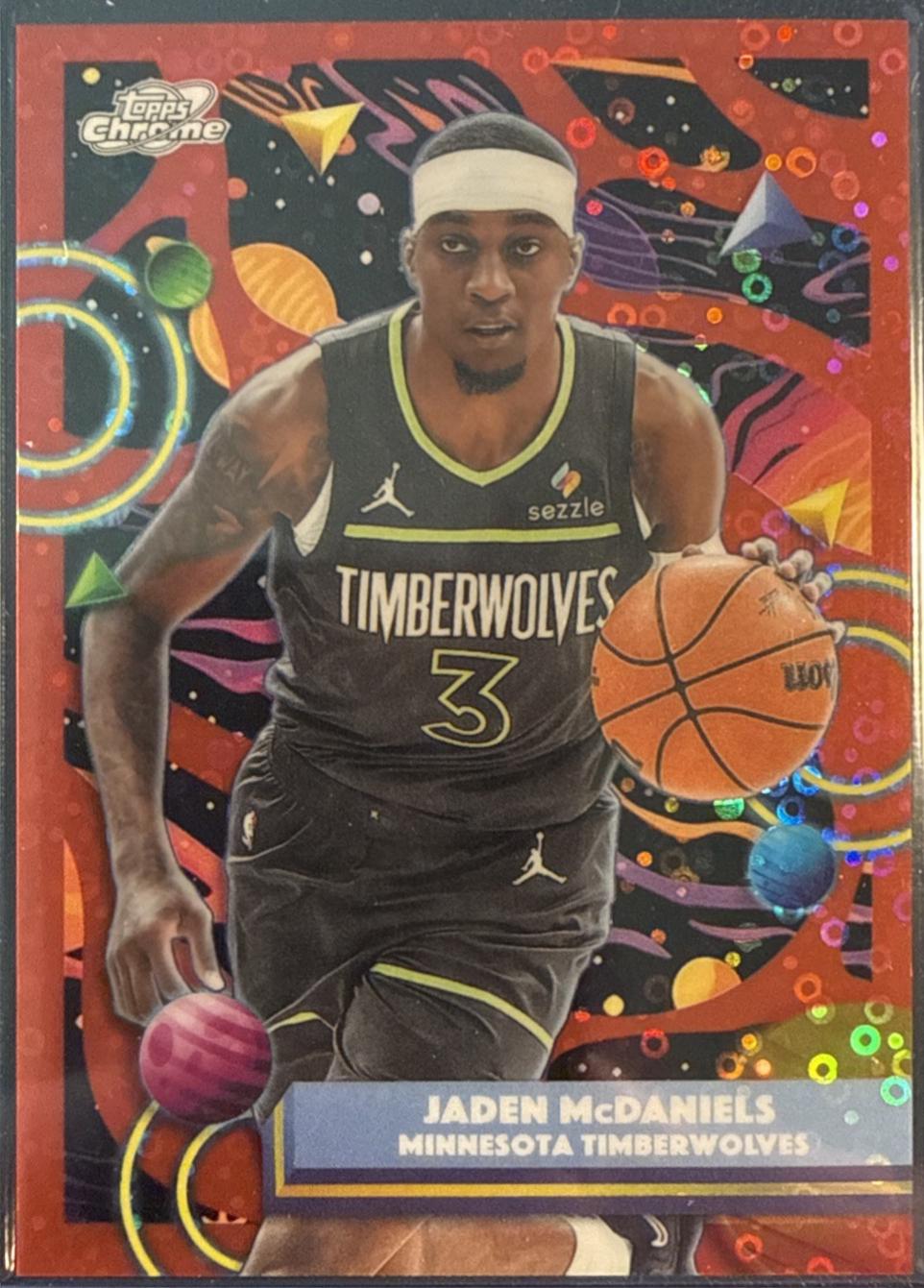 Jaden McDaniels [Lunar Refractor] #4