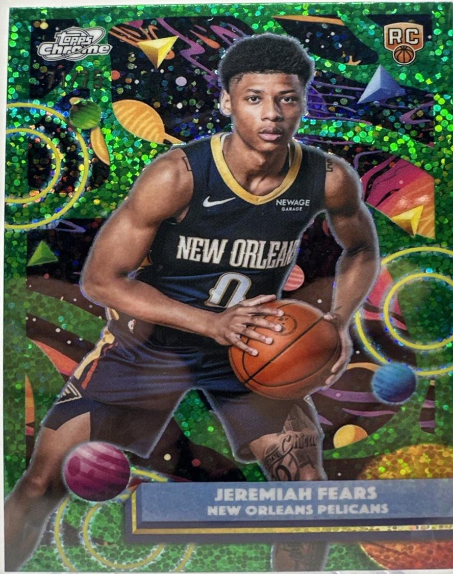 Jeremiah Fears [Green Space Dust Refractor] #49