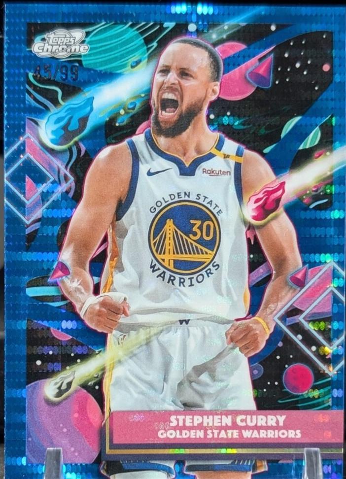 Stephen Curry [Blue Moon Refractor] #18