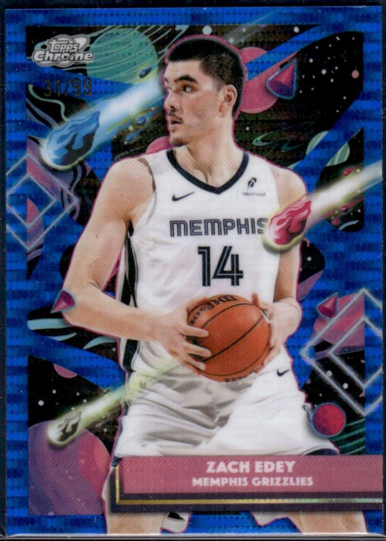 Zach Edey [Blue Moon Refractor] #173
