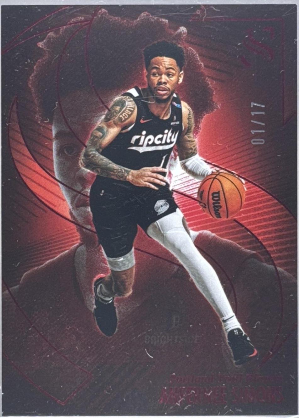 Anfernee Simons [Red FOTL] #11