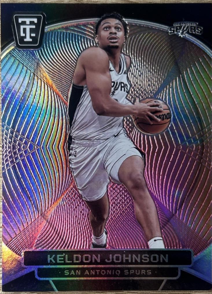 Keldon Johnson [Nebula Platinum Mirror] #101