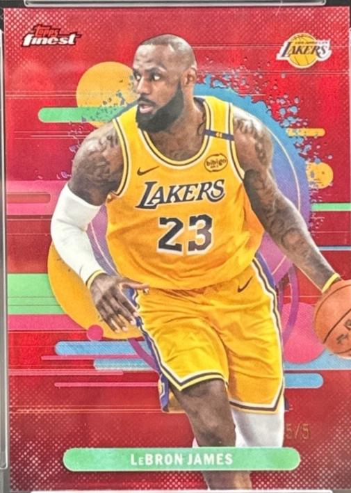 LeBron James [Red Refractor] #165