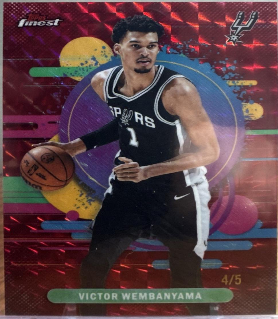 Victor Wembanyama [Red Refractor] #179