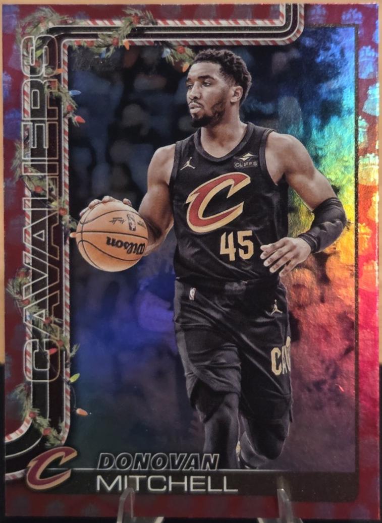 Donovan Mitchell [Metallic Santa Bag] #H63