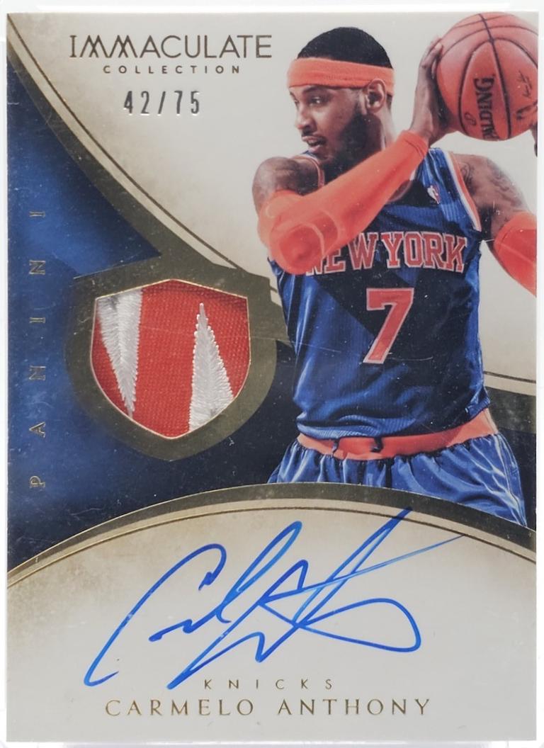 Carmelo Anthony [Autograph] #152