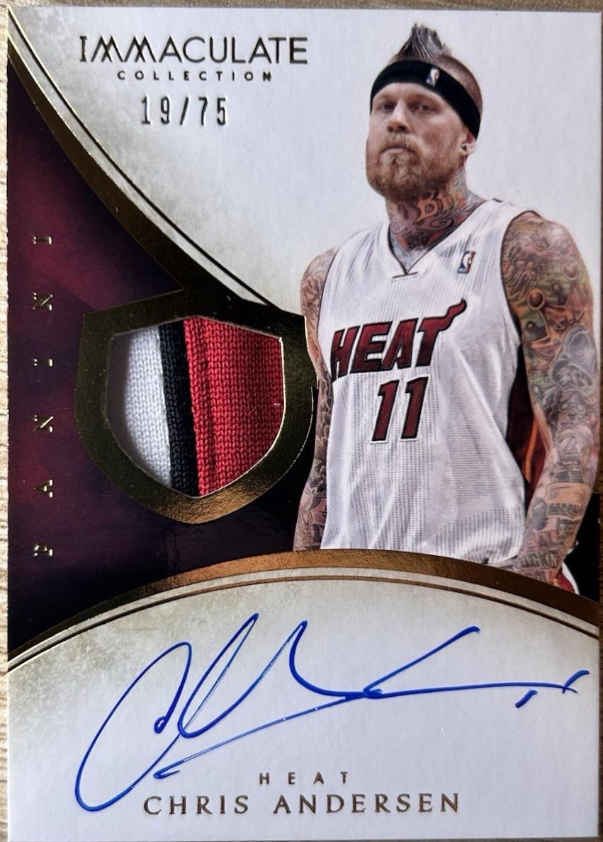 Chris Andersen [Autograph] #177