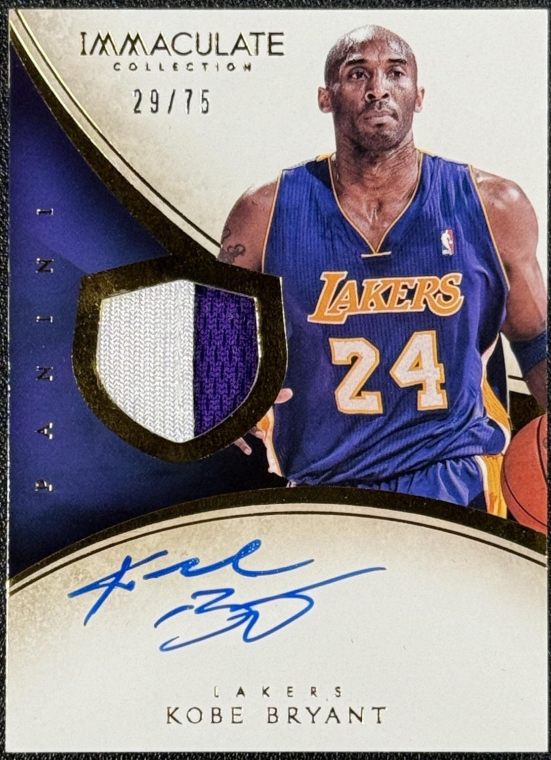Kobe Bryant [Autograph] #188