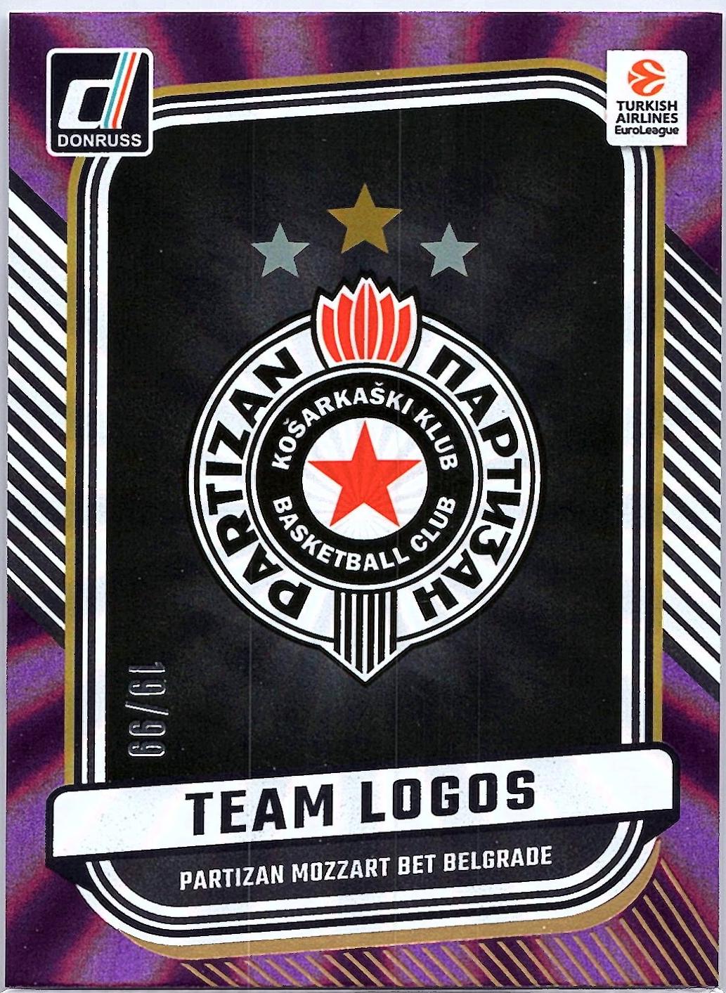 Partizan Mozzart Bet Belgrade [Purple Laser] #14