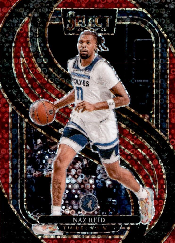 Naz Reid [Red Disco Prizm] #132