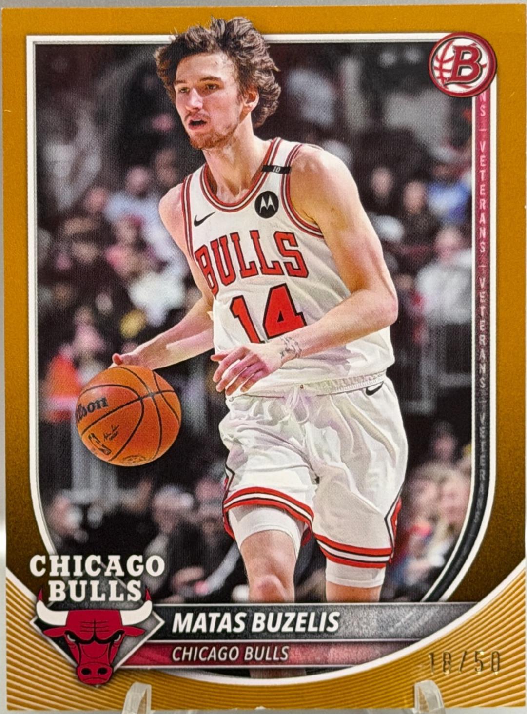Matas Buzelis [Gold Border] #73