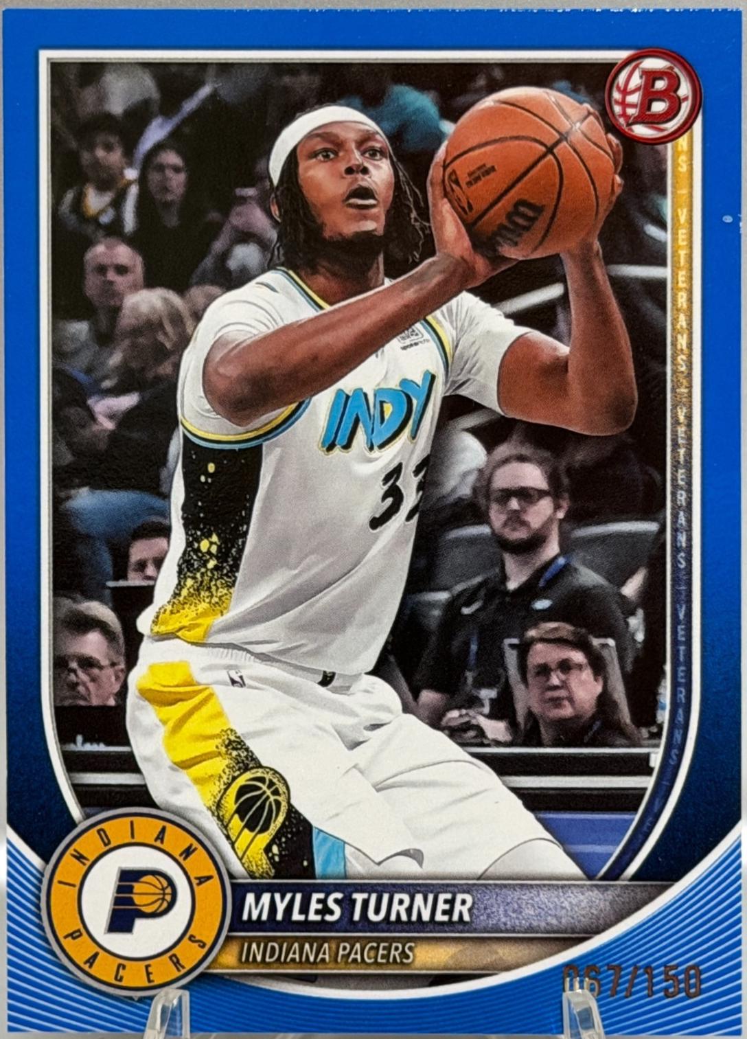 Myles Turner [Blue Border] #161