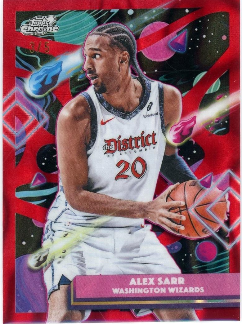 Alex Sarr [Red Flare Refractor] #26