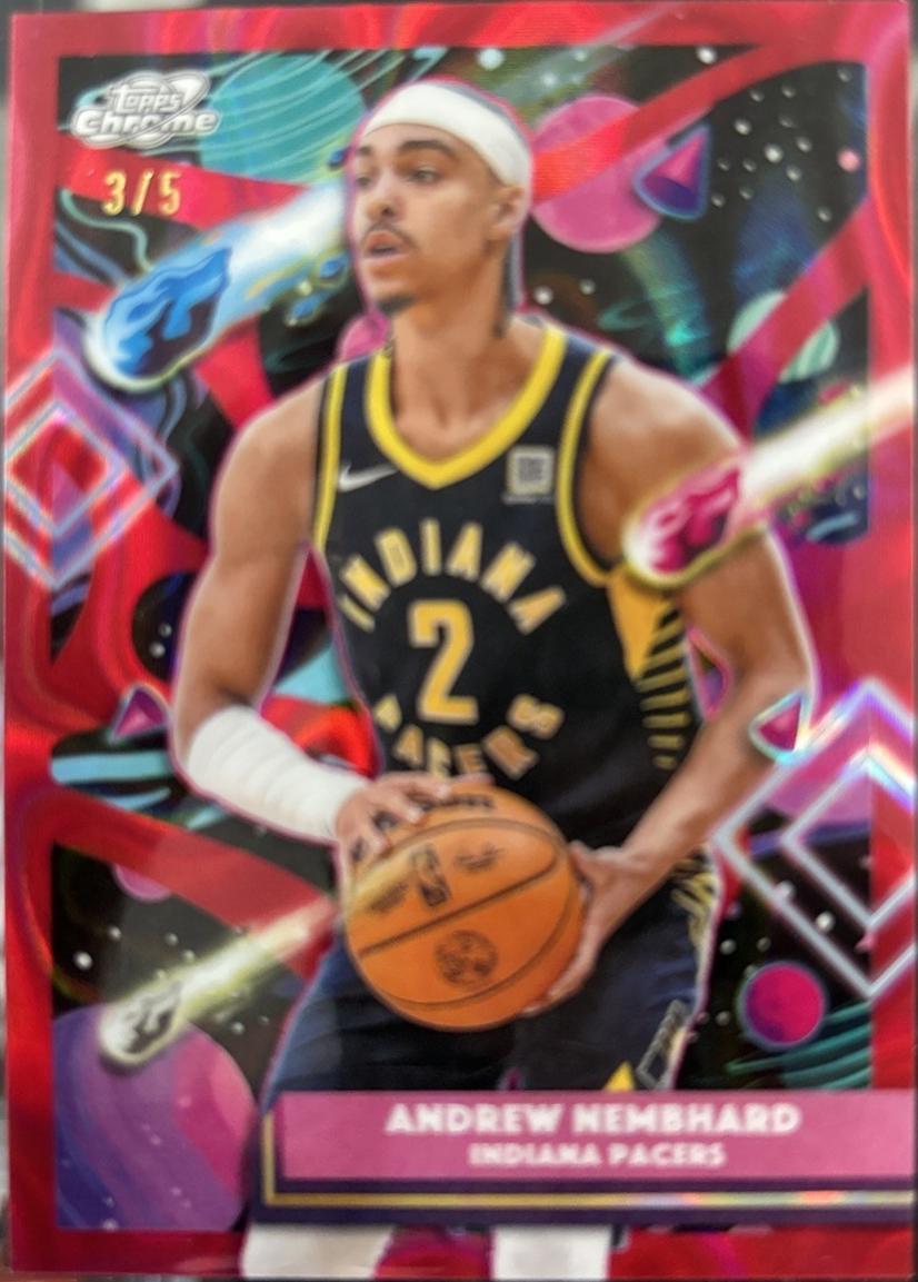 Andrew Nembhard [Red Flare Refractor] #59