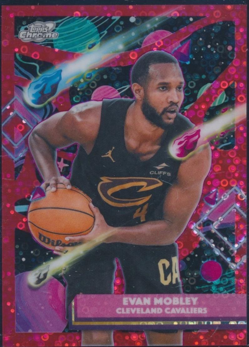 Evan Mobley [Red Flare Refractor] #74