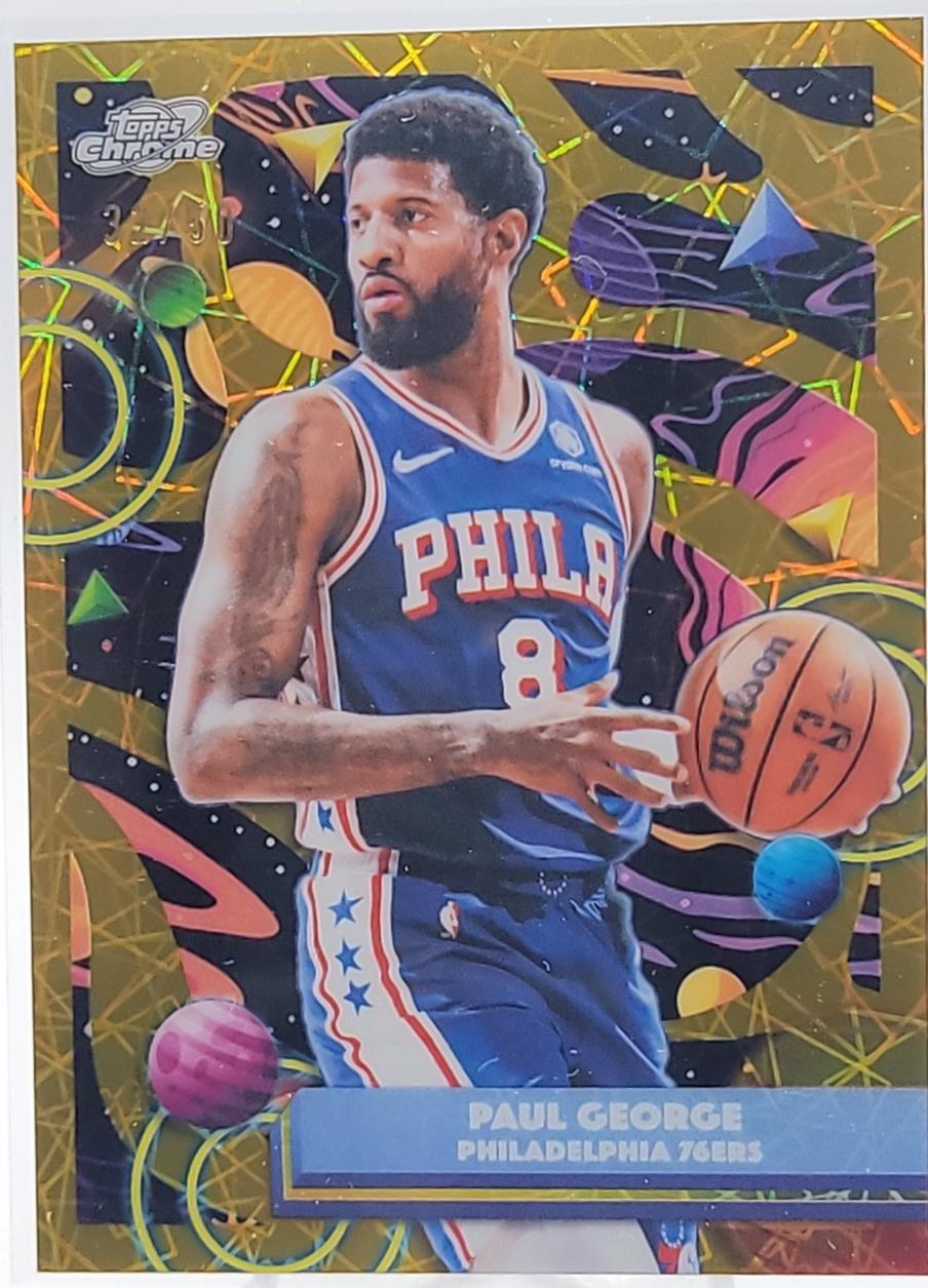 Paul George [Gold Interstellar Refractor] #109