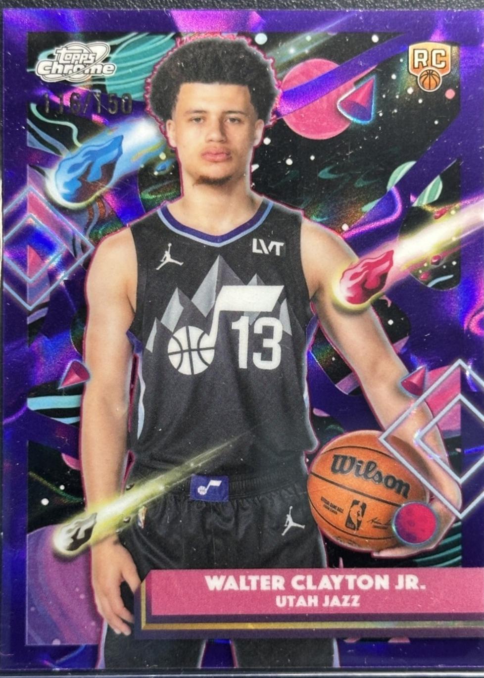 Walter Clayton Jr. [Purple Nebula Refractor] #104