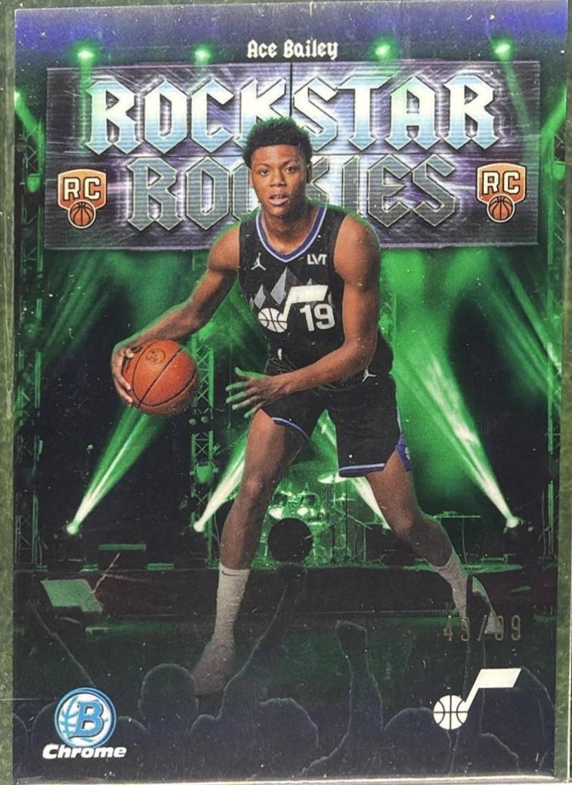 Ace Bailey [Green Refractor] #RR-5